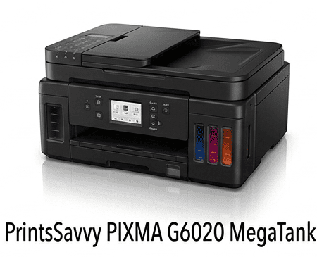 PrintsSavvy PIXMA G6020 MegaTank